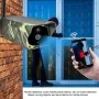 Câmara Camuflada Wi-Fi Solar com HD, Visão Noturna e Áudio