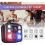 Câmara HD Resistente com LED Noturno e Gravação de 8 Horas
