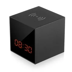 Despertador Espiã Wi-Fi com Visão Noturna e Áudio Remoto