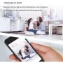 Despertador Espiã Wi-Fi com Visão Noturna e Áudio Remoto