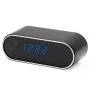 Despertador Espião 4K com Wi-Fi, Visão Noturna e Sensor de Movimento