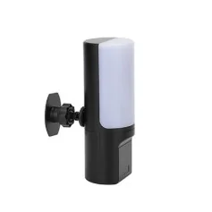 Luminária Espiã Wi-Fi com Câmara 1080p, Visão Noturna e Áudio