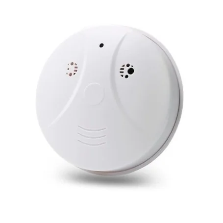 Câmara Espiã Wi-Fi Oculta em Detector com Visão Noturna