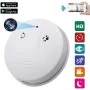 Câmara Espiã Wi-Fi Oculta em Detector com Visão Noturna