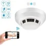 Detector de Fumaça Espiã Wifi com Câmara HD e Áudio Secreto