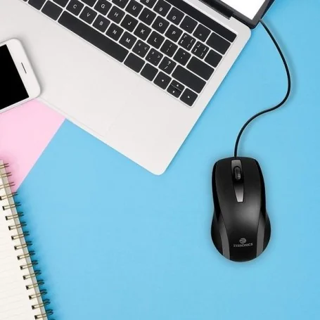 Mouse Espião Wi-Fi 1080p com Câmara Oculta e Detecção de Movimento