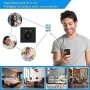 Tomada Espiã com Câmara HD, Wi-Fi e Detecção de Movimento