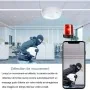 Câmara Espiã Wi-Fi Oculta com Visão Noturna e Detecção Motion