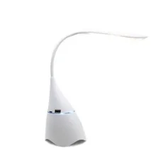 Luminária Espiã 3 em 1 com Câmara Wi-Fi e Som Bluetooth