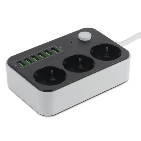 Régua Elétrica Espiã Wi-Fi com Câmara HD e Visão Noturna