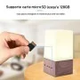 Luminária Espiã Wi-Fi com Câmara HD, Áudio e Visão Noturna