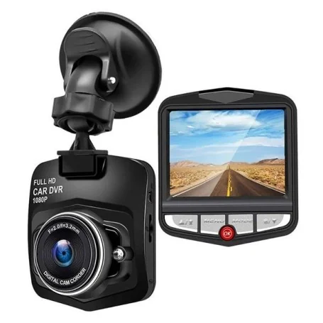 Câmara Veicular 1080P com Visão Noturna e Sensor de Impacto