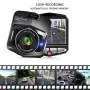 Câmara Veicular 1080P com Visão Noturna e Sensor de Impacto