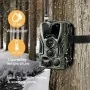 Câmara Infravermelha 1080P com Sensor de Movimento e Envio Remoto