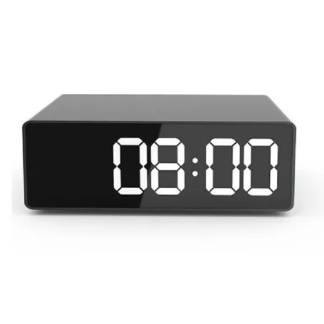 Despertador Espiã Wi-Fi com Câmara HD, Visão Noturna e Alerta