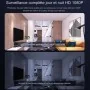 Despertador Espiã Wi-Fi com Câmara HD, Visão Noturna e Alerta
