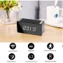 Despertador Espiã Wi-Fi HD com Visão Noturna e Sensor de Movimento