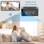 Despertador Espiã Wi-Fi HD com Visão Noturna e Sensor de Movimento