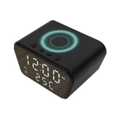 Despertador com Câmara Espiã HD, Wi-Fi e Detecção de Movimento