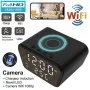 Despertador com Câmara Espiã HD, Wi-Fi e Detecção de Movimento