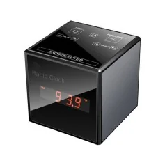 Despertador Espiã Wi-Fi com Câmara Oculta e Rádio FM