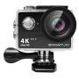 Câmara Esportiva 4K Ultra HD com Wi-Fi e Protetor à Prova d'Água