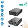 Mini Câmara Espiã Wi-Fi Full HD com Visão Noturna e Sensor