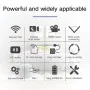 Mini Câmara Espiã Wi-Fi Full HD com Visão Noturna e Sensor