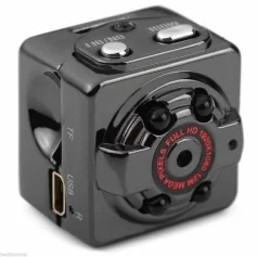 Microcâmara Espiã Discreta com Visão Noturna e Full HD 1080P