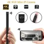Mini Câmara WiFi 4K com Visão Remota e Detecção de Movimento