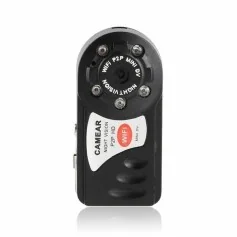 Mini Câmara Wi-Fi com Visão Noturna e Gravação por Som