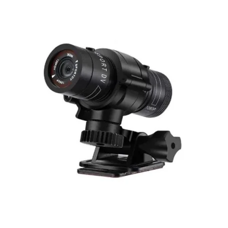 Mini Câmara Esportiva Full HD com Suporte Versátil e Ação Extrema