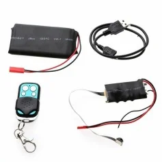 Câmara Espiã Full HD Discreta com Detecção e Controle Remoto