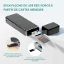 Mini Câmara USB HD com Gravação de Voz e Detecção de Movimento