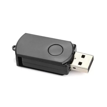 Porta-Chaves Espião HD com Gravação Automática Discreta