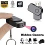 Porta-Chaves Espião HD com Gravação Automática Discreta