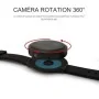 Pulseira Espiã HD com Câmara 360° e Gravação Secreta