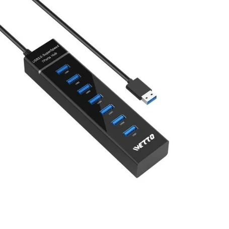 Hub USB com Câmara Espiã Wi-Fi Oculta e Detecção de Movimento