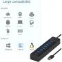 Hub USB com Câmara Espiã Wi-Fi Oculta e Detecção de Movimento