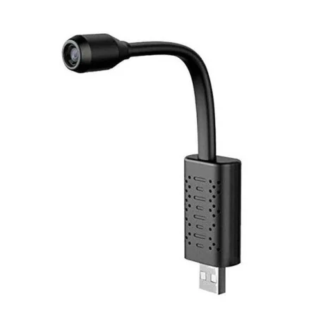 Mini Câmara USB Wi-Fi 1080P com Visão Ampla e Discrição Total