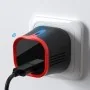 Carregador Espião 4K com Wi-Fi, Visão Noturna e Alerta Mobile