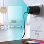 Câmara Espiã 4K Disfarçada em Carregador USB com Wi-Fi