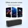 Caixa de Som Bluetooth com Câmara Espiã HD e Visão Noturna