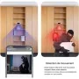 Carregador Lightning com Câmara Wi-Fi Espiã 2K e Detecção Smart