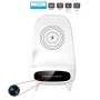 Suporte Sem Fio com Câmara Oculta 1080P e Sensor de Movimento