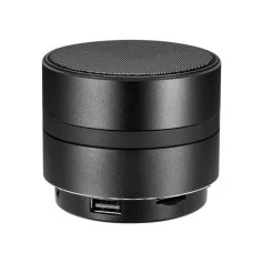 Caixa de Som Bluetooth com Câmara Espiã Wi-Fi e Visão Noturna
