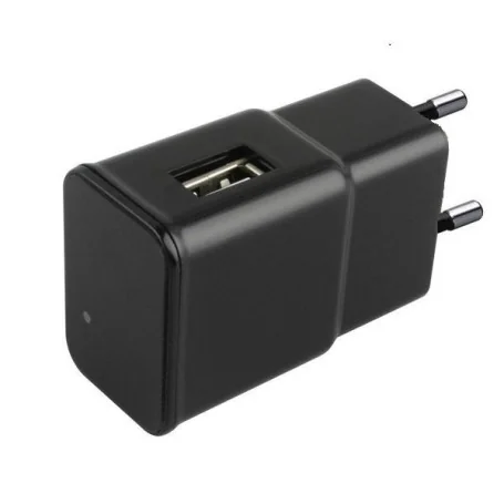 Carregador USB Espião com Câmara HD, Wi-Fi e Sensor de Movimento