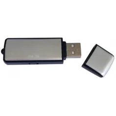 Pendrive Espião com Gravador de Áudio Secreto e 2GB Interno