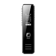 Gravador Espião 32GB com Ativação por Voz e Áudio Nítido