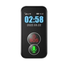 Colar SOS com GPS, à prova d'água e chamadas de emergência